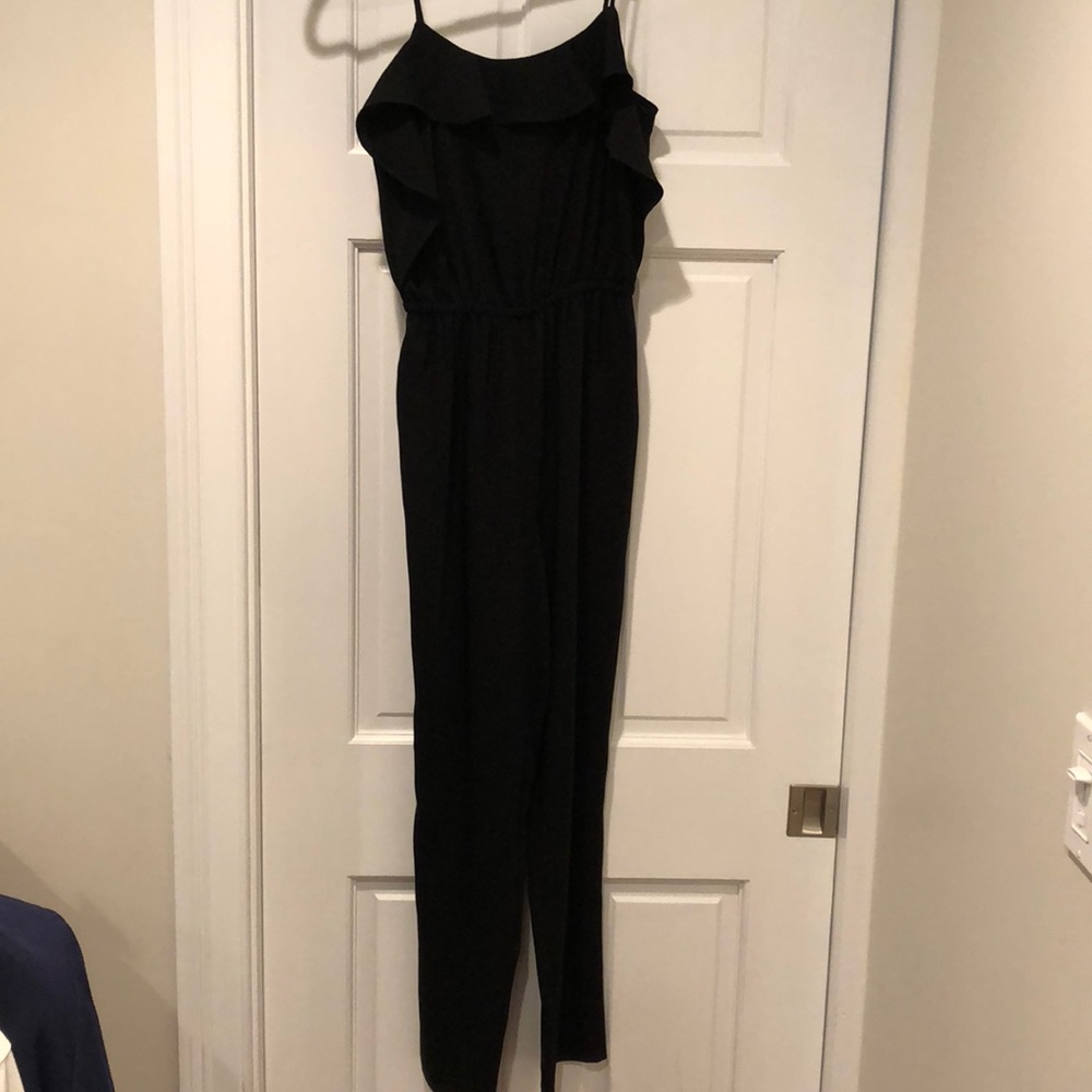 Top shop black jumpsuit